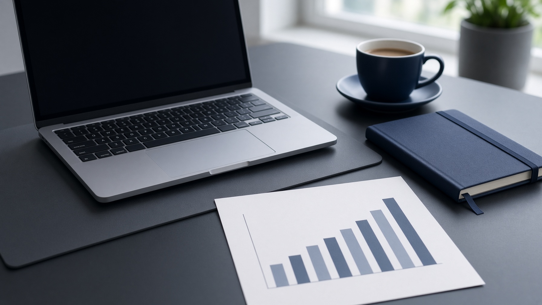 Digital marketing planning desk at MKSAnalytIQ