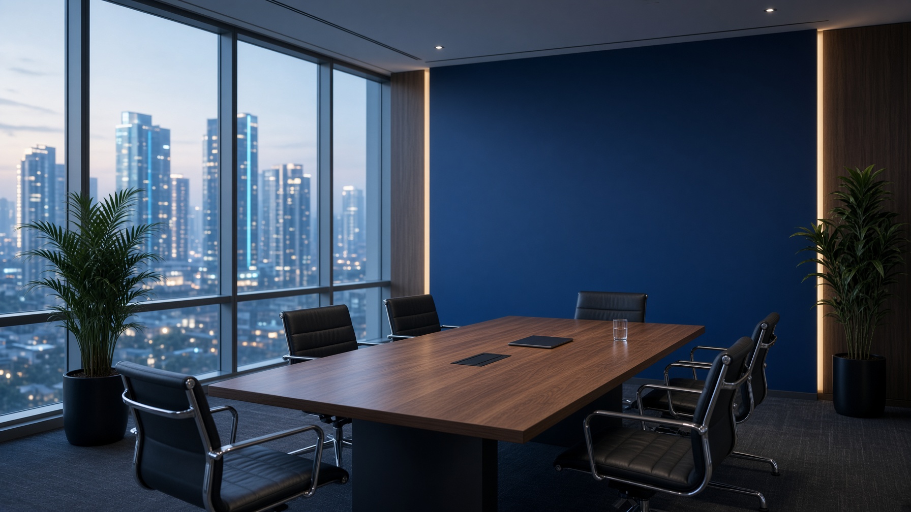 Conference room at the MKSAnalytIQ studio