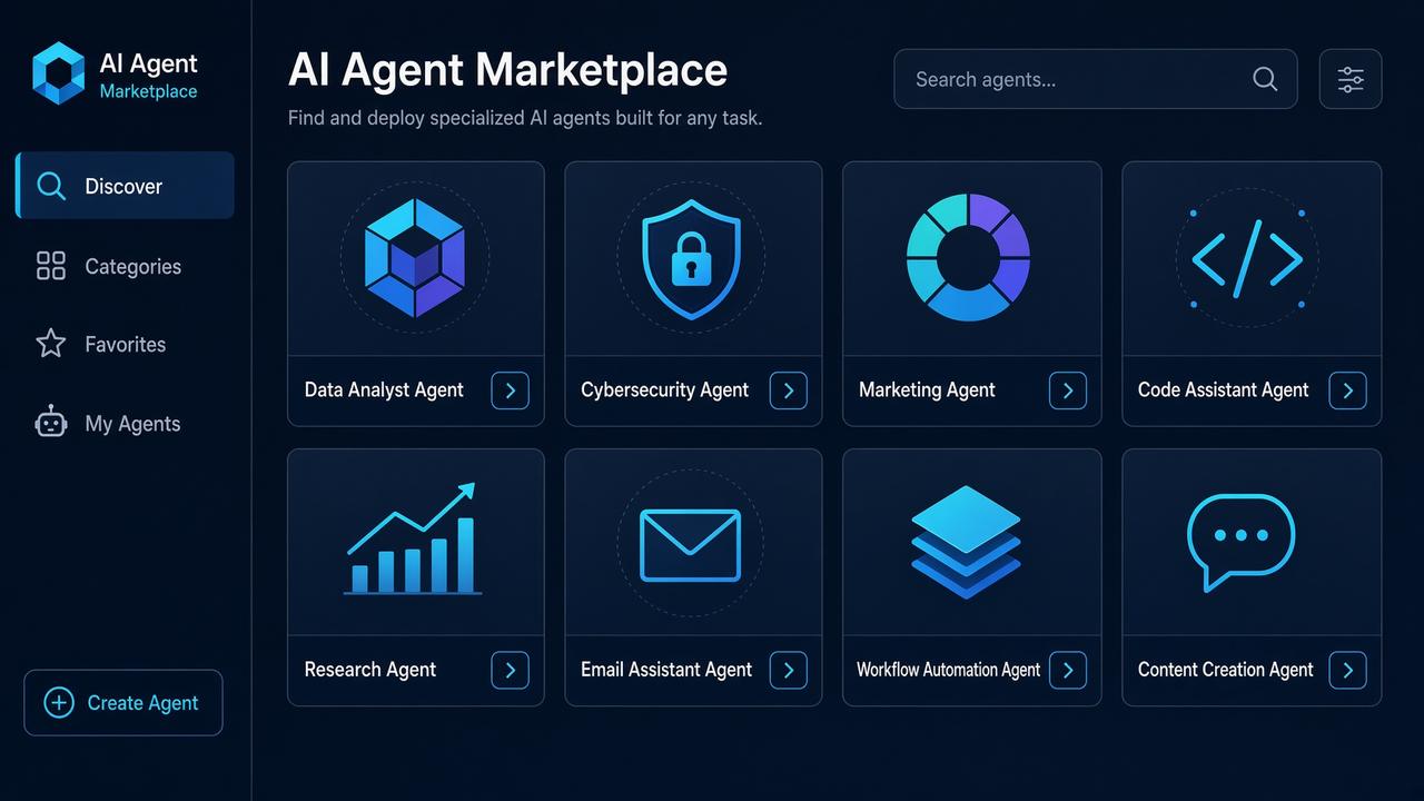 KrushnaAI — Agent marketplace and agent-as-a-service product.